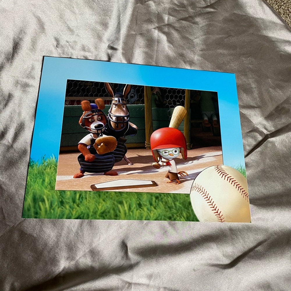 chicken little lithograph